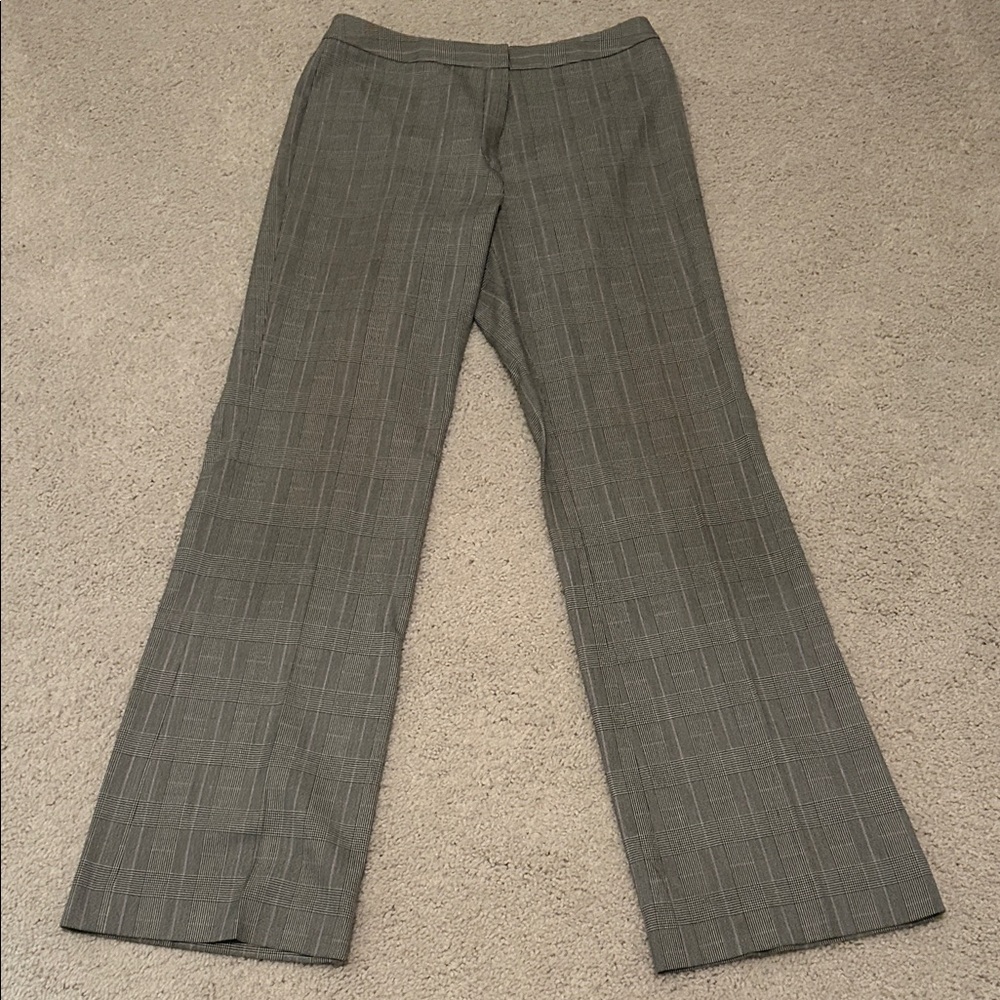 Alex Marie Black and White Checkered Pants